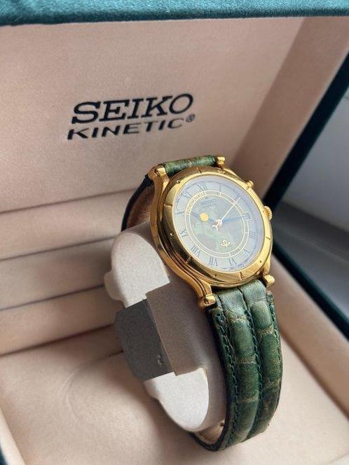 Seiko - Kinetic - Zonder Minimumprijs - 5M22 5M23 - Unisex -, Handtassen en Accessoires, Horloges | Antiek