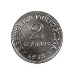 Portugal. Republic. 2 centavos - 1918 - Ferro - Muito Rara