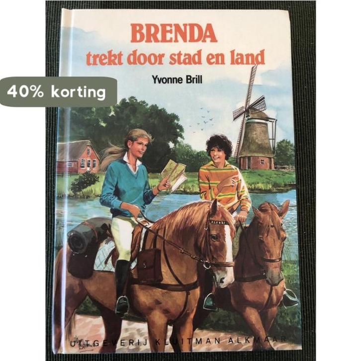 BRENDA. TREKT DOOR STAD EN LAND 9789020625325 Brill, Boeken, Kinderboeken | Jeugd | 13 jaar en ouder, Gelezen, Verzenden