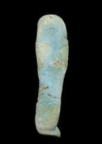 Oude Egypte, late periode Faience Shabti (Zonder