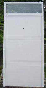 aluminium buitendeur , voordeur , deur 115 x 246 / 212 wit, Doe-het-zelf en Bouw, 100 tot 120 cm, 215 cm of meer, Nieuw, Ophalen of Verzenden
