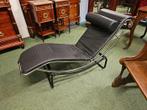 Chaise longue - Leder, Metaal