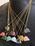 10 Kruisen Memento Mori van: Robijn-zoïsite; Nephriet;