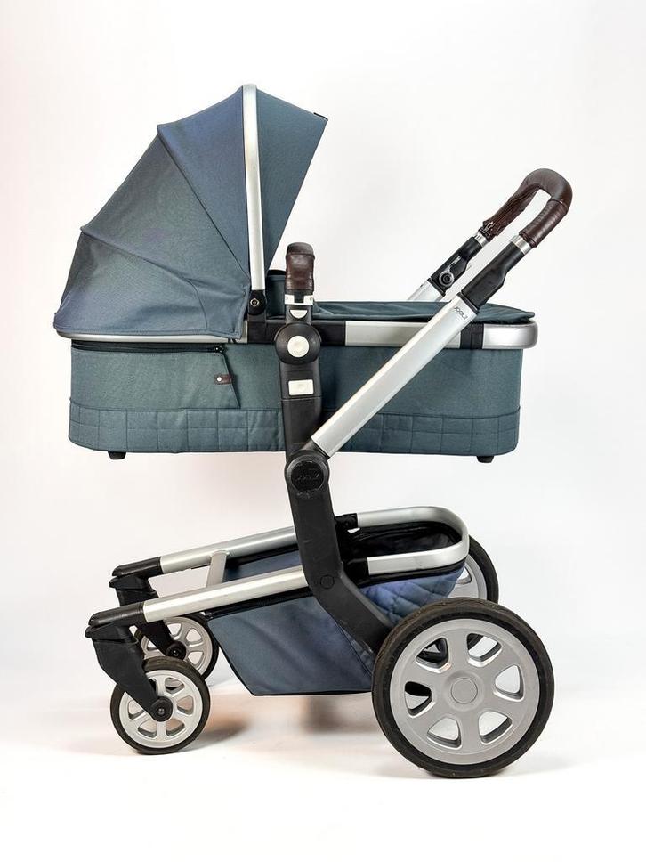 Joolz Day2 Quadro Blue kinderwagen met garantie Babylogisch, Kinderen en Baby's, Kinderwagens en Combinaties, Met reiswieg, Verstelbare duwstang