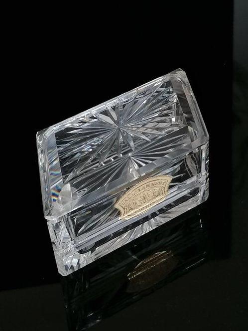 Val Saint Lambert - Boîte à bijoux (1) - Cristal, Antiek en Kunst, Antiek | Glaswerk en Kristal