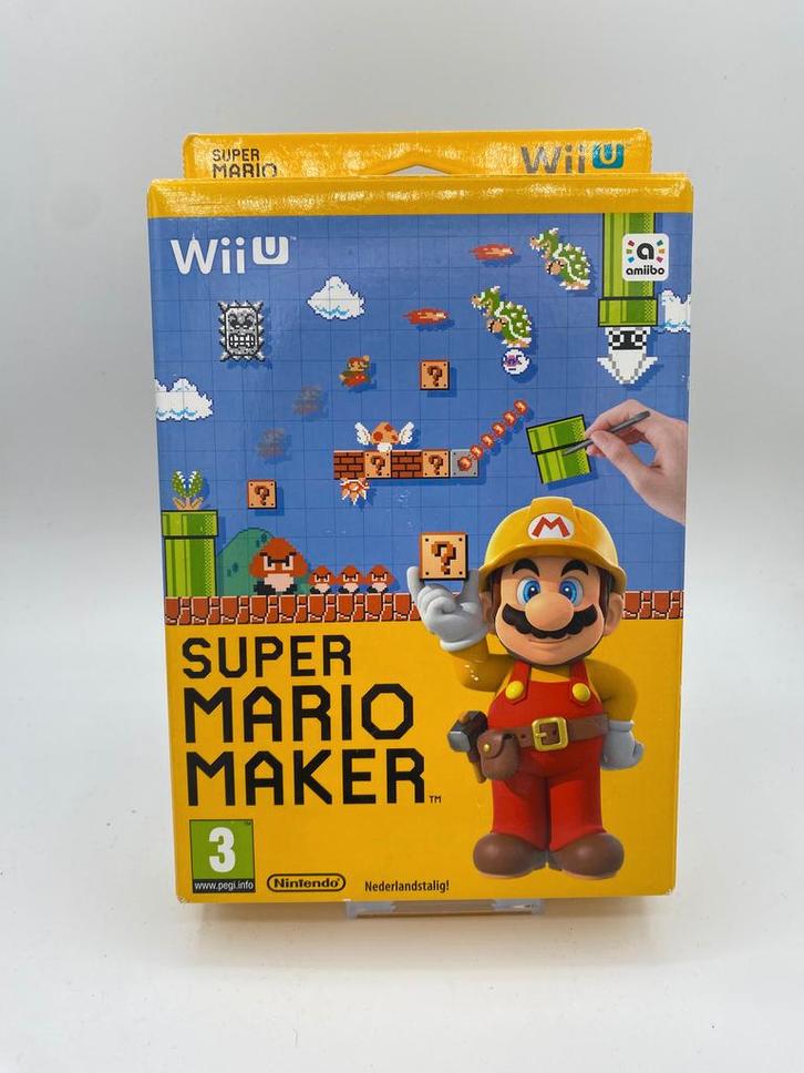 *USED* Super Mario maker / WII U, Games en Spelcomputers, Games | Nintendo Wii U, Gebruikt, Ophalen of Verzenden
