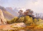 Théodore Fourmois (1814-1871) - Landscape of Dauphiné, la