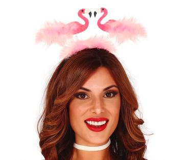 Haarband Veren En FlamingoS, Verzenden