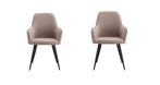2dekans | Harbo Eetkamerstoel – Set van 2 – Steen Kleur –, Ophalen of Verzenden, Nieuw
