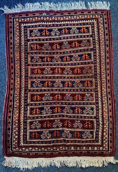 Baluch Levensboom Tapijt — 135×92 cm — Pakistan, ca. jaren, Antiek en Kunst, Kunst | Niet-Westerse kunst