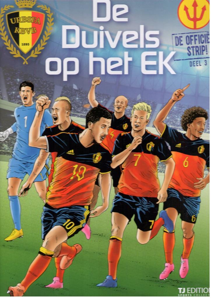 De Duivels op het EK / TJ Editions Sports Collection, Boeken, Stripverhalen, Gelezen, Verzenden