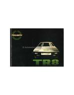 1980 TRIUMPH TR8 INSTRUCTIEBOEKJE ENGELS (USA), Autos : Divers, Modes d'emploi & Notices d'utilisation
