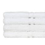 Serviette de Bain Blanc 50x100cm - Treb Bed & Bath, Maison & Meubles, Verzenden