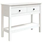 Starterswoning Deal! Wandtafel Grenenhout Wit -55% | RETO..., Huis en Inrichting, 50 tot 100 cm, Verzenden, Klassiek, Nieuw