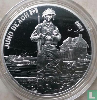 Frankrijk 10 euro 2024 (PROOF) 80-jarig jubileum D-Day -..., Postzegels en Munten, Munten | Europa | Euromunten, Losse munt, 10 euro