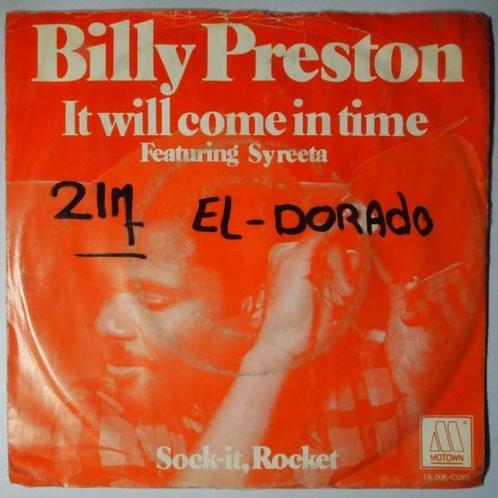 Billy Preston - It will come in time - Single, Cd's en Dvd's, Vinyl Singles, Single, Gebruikt, 7 inch, Pop