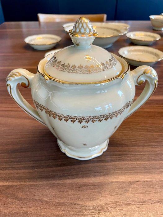 Manufacture Royale Limoges - Koffieservies (26) - Porselein, Antiek en Kunst, Antiek | Meubels | Tafels
