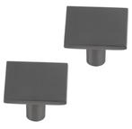 Differnz meubelknop Tilburg 30 mm gunmetal 2 stuks, Huis en Inrichting, Nieuw