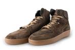 Floris van Bommel Hoge sneakers in maat 42½ Bruin | 5% extra, Kleding | Heren, Schoenen, Bruin, Verzenden, Floris van Bommel, Zo goed als nieuw