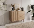 Meubella Dressoir Storm eiken 105 cm lades, Huis en Inrichting, Verzenden, Nieuw, 25 tot 50 cm, 100 tot 150 cm