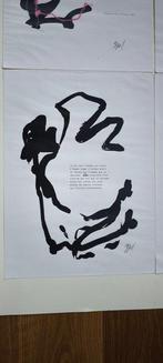 Karel Appel (1921-2006) - Preparatory drawing for the book