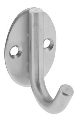 Intersteel Jashaak ovaal rvs, Huis en Inrichting, Woonaccessoires | Kapstokken, Nieuw, Overige materialen