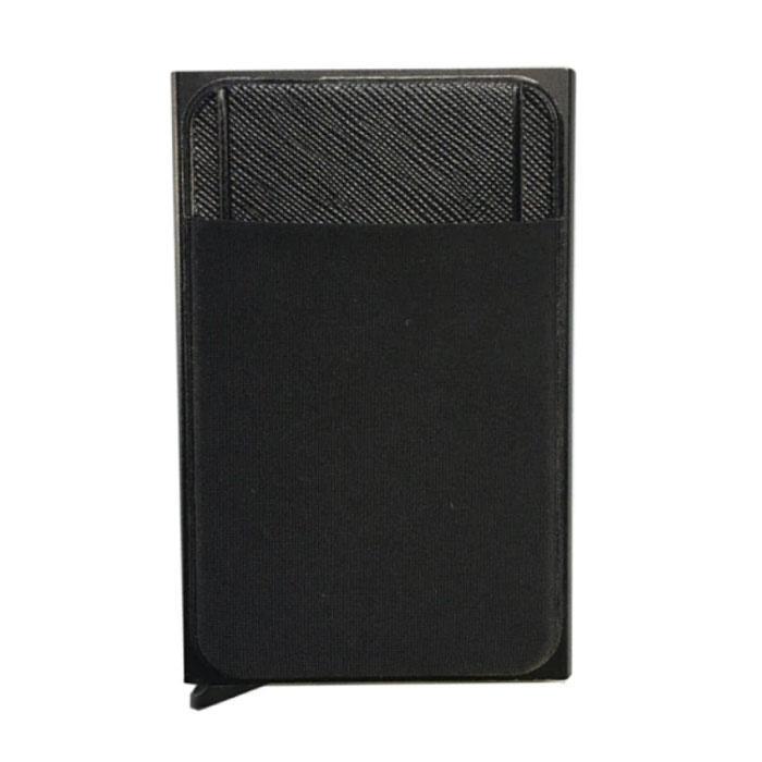 Aluminium Slim Wallet - Portemonnee Portefeuille, Handtassen en Accessoires, Portemonnees, Nieuw, Verzenden