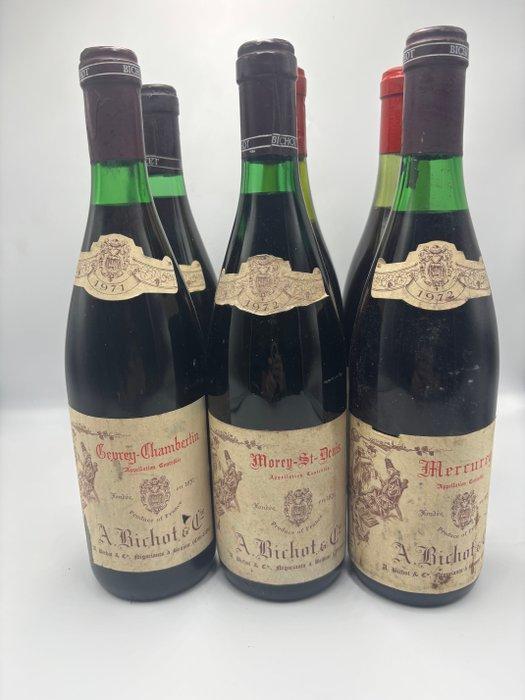 1971 A. Bichot & Cie Gevrey Chambertin, 1972 Morey Saint, Collections, Vins