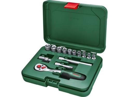 Veiling - Bosch Dopsleutelset - 14-delig - 1/4 Krachtdoppen, Doe-het-zelf en Bouw, Gereedschap | Handgereedschap