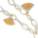 Armband - 18 karaat Witgoud, Geel goud, Nieuw