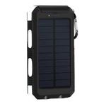 Solar Charger 20.000mAh met Zaklamp - Externe Powerbank, Nieuw, Stuff Certified®, Verzenden