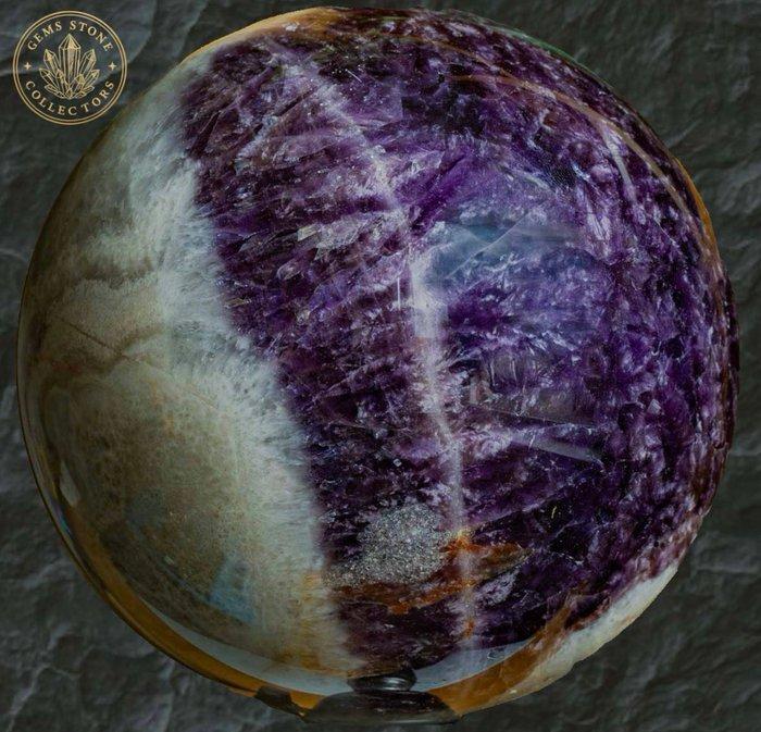amethist Fine Polished Amethyst Sphere - Hoogte: 11.37 cm -, Collections, Minéraux & Fossiles