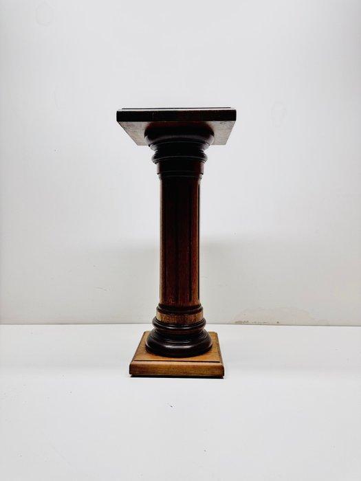 Standaard - Houten presentatiepodia kolom. - Hout, Antiek en Kunst, Kunst | Designobjecten