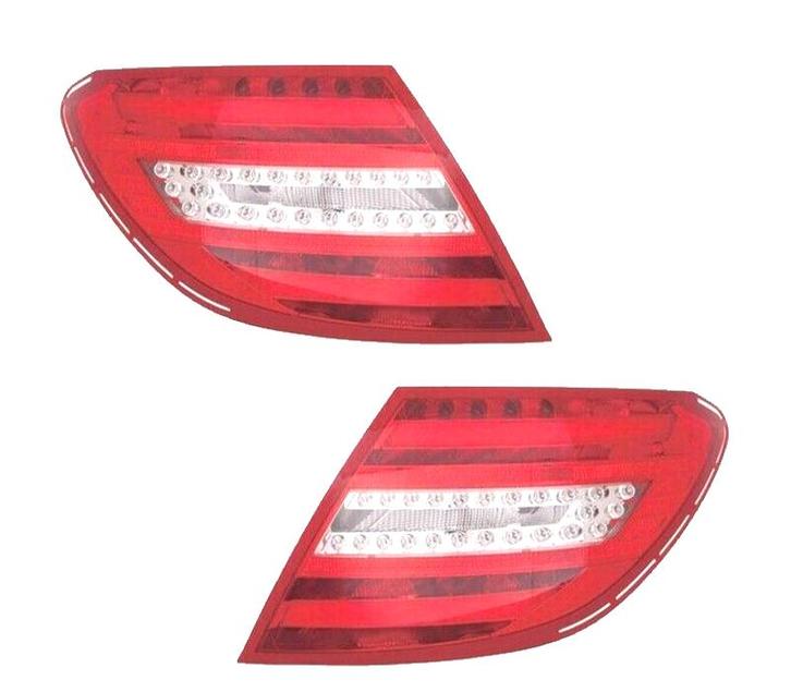 Feux Arrière Pour Mercedes Classe C W204 Berline 10-14 Led, Auto-onderdelen, Verlichting, Verzenden
