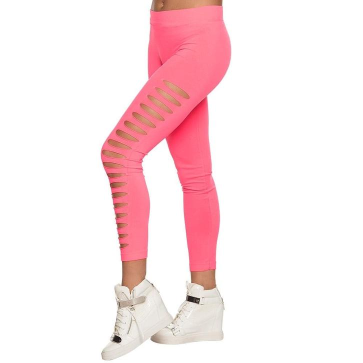 Roze Gaten Legging, Kinderen en Baby's, Carnavalskleding en Verkleedspullen, Nieuw, Verzenden
