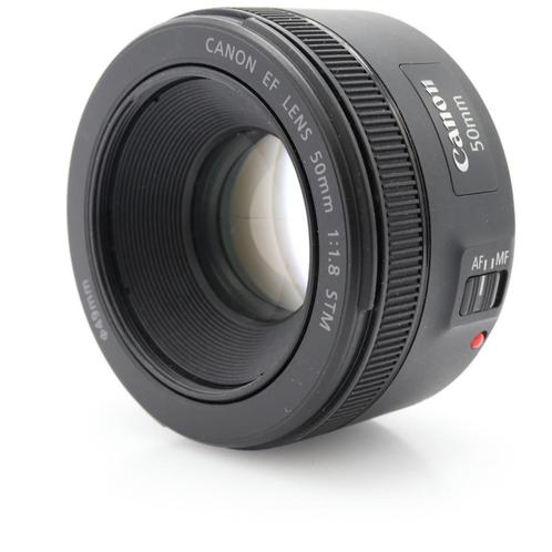 Canon EF 50mm F/1.8 STM | Tweedehands, Audio, Tv en Foto, Foto | Lenzen en Objectieven, Zo goed als nieuw, Verzenden