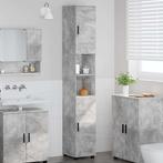 vidaXL Badkamer Hoge Kast Betongrijs 30 x 35 x 192 cm, Verzenden, Nieuw