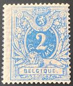 België 1870 - Liggende Leeuw met waardecijfer : 2c, Postzegels en Munten, Postzegels | Europa | België, Gestempeld