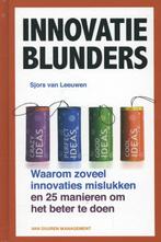 Innovatieblunders 9789089651525 Sjors van der Leeuwen, Verzenden, Zo goed als nieuw, Sjors van der Leeuwen