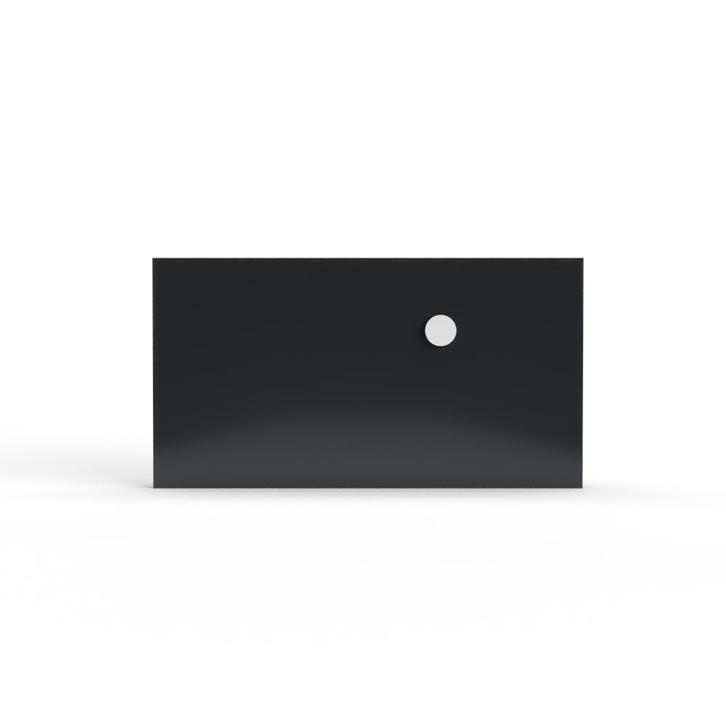 Eindschot zijkant lessenaarsdak vrijstaand-Antraciet (RAL 70, Doe-het-zelf en Bouw, Glas en Ramen, Nieuw, Verzenden