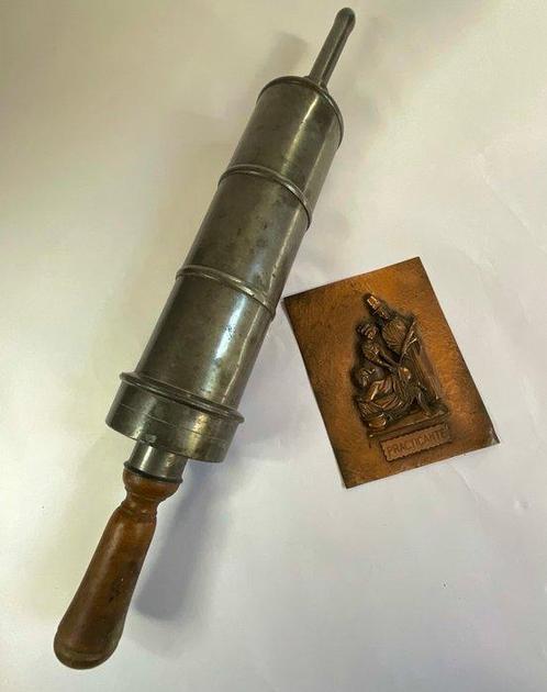 Antique Enema Pump - Matériel médical (2) - Étain, Antiek en Kunst, Antiek | Wandborden en Tegels