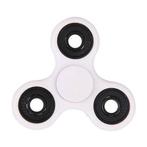 Standard Tri Fidget Hand Spinner Anti Stress Draaier Toy Wit, Verzenden, Nieuw