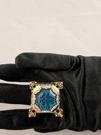 Zonder minimumprijs - Zegelring Zilver Synthetische