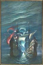 Ludwig Angerer d.Ä. (1938-2025) - Das Narrenschiff, Antiek en Kunst