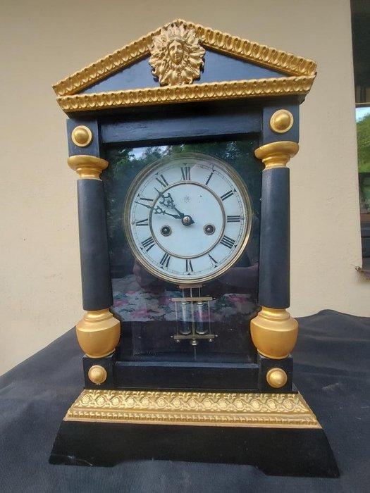 Horloge de buffet - Junghans - Bois, En alliage - 1910-1920, Antiek en Kunst, Antiek | Klokken