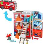 KidKraft Houten brandweerkazerne met 17 accessoires, lich..., Verzenden, Nieuw