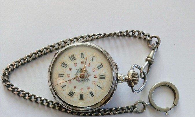 CRETTIEZ - 19518 - 1850-1900, Handtassen en Accessoires, Horloges | Heren