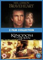 Braveheart/Kingdom of Heaven DVD (2010) Mel Gibson cert 15 2, Zo goed als nieuw, Verzenden