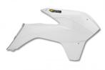 Cycra Powerflow Radiator Kappen Wit KTM EXC 125/200/250/300/, Motoren, Verzenden, Nieuw