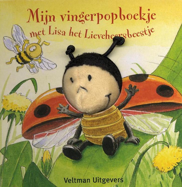 Mijn vingerpopboekje met Lisa het lieveheersbeestje, Boeken, Kinderboeken | Baby's en Peuters, Gelezen, Verzenden